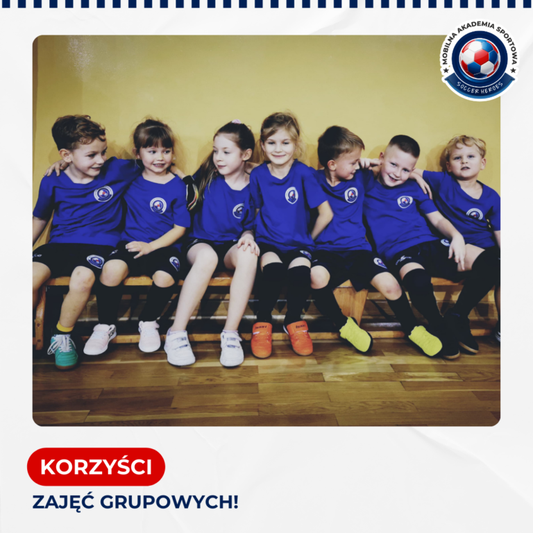 KORZYŚCI ZAJĘĆ GRUPOWYCH!